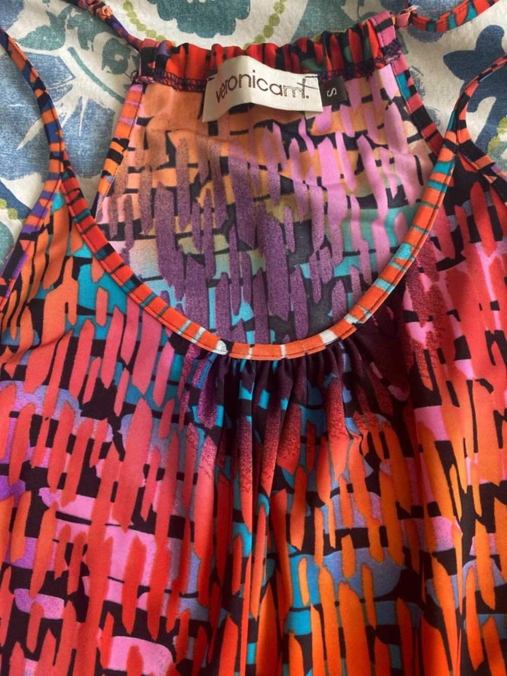 Veronica M Maxi Dress, Spaghetti Staps, Vibrant, Vacation, Resort wear, Summer - Picture 8 of 13